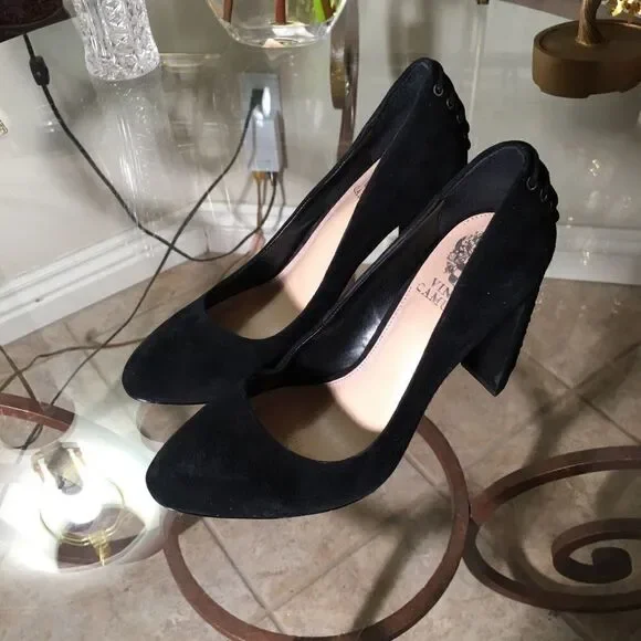 🎃 VINCE CAMUTO Corset Back Block Heel! - Picture 2 of 8